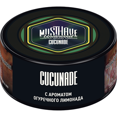 Табак для кальяна Must Have Огуречный лимонад (Cucunade)